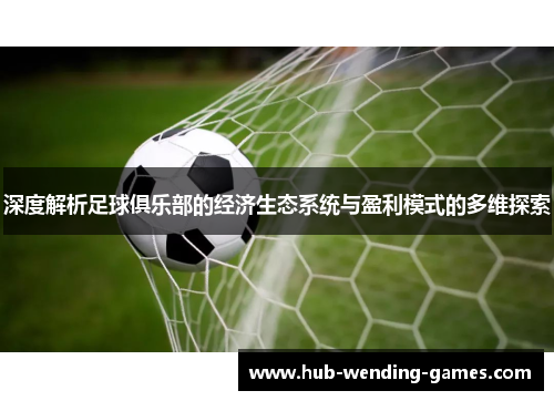 深度解析足球俱乐部的经济生态系统与盈利模式的多维探索