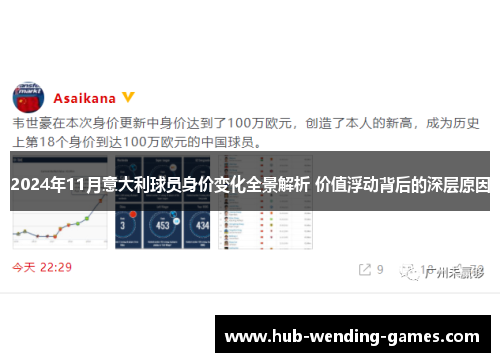 2024年11月意大利球员身价变化全景解析 价值浮动背后的深层原因